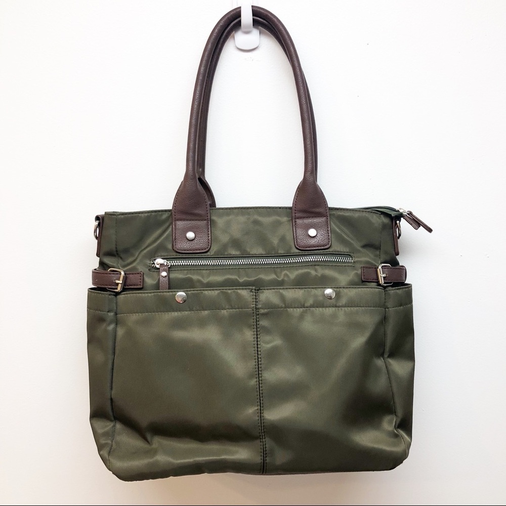 Green Multi-Pocket Tote from Avon